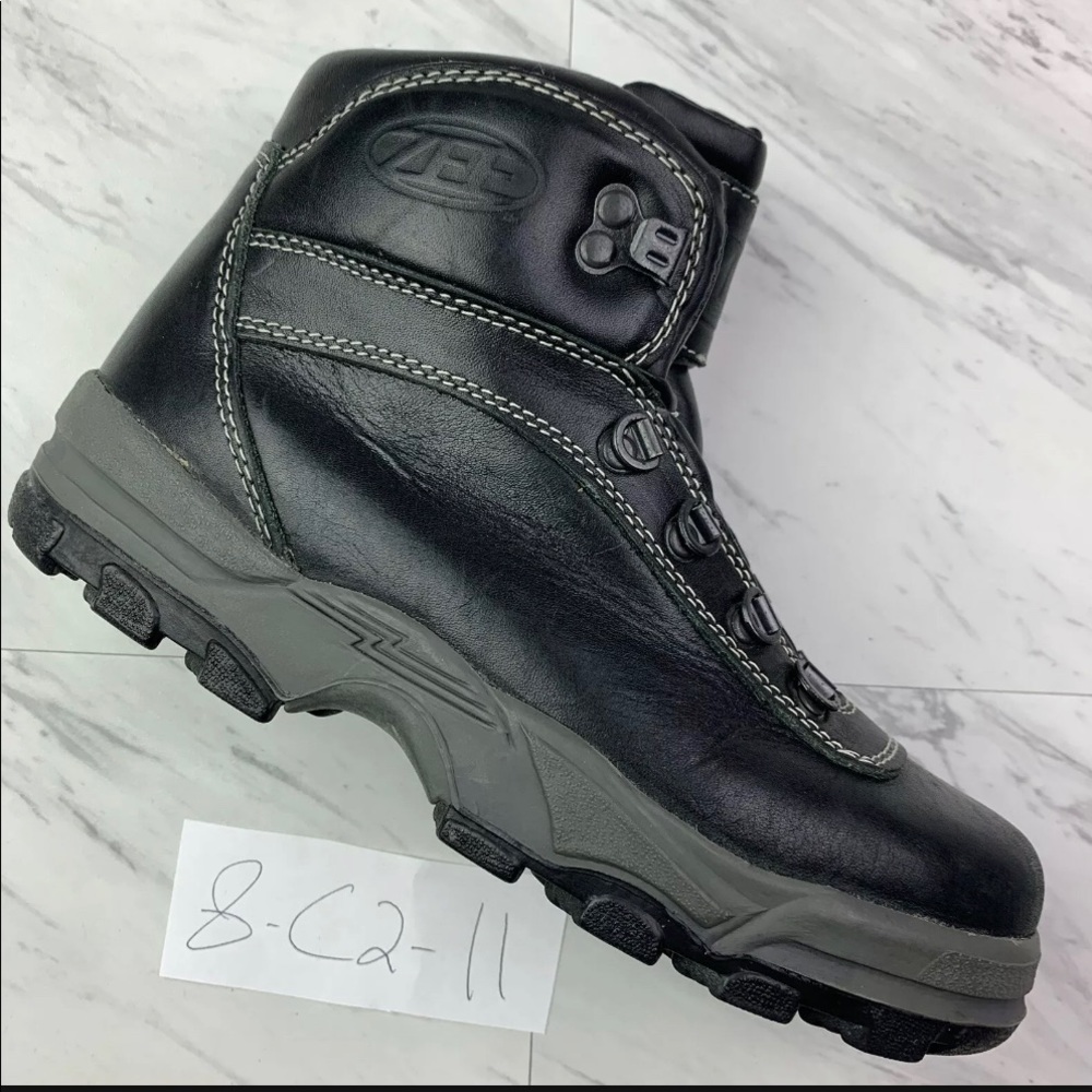 Zee Black Boots Genuine Leather Z-260 Women’s ((size 8))